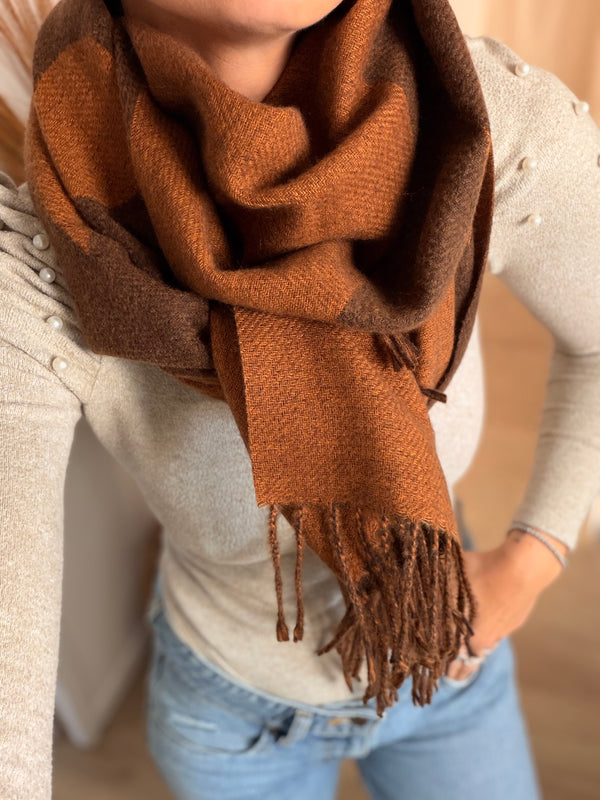 Écharpe I Marron