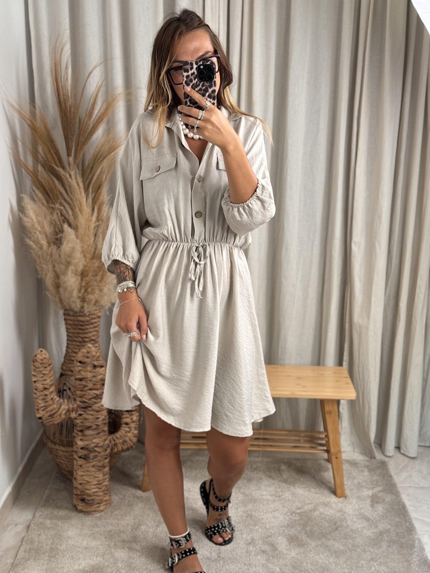 ROBE EMILIA BEIGE