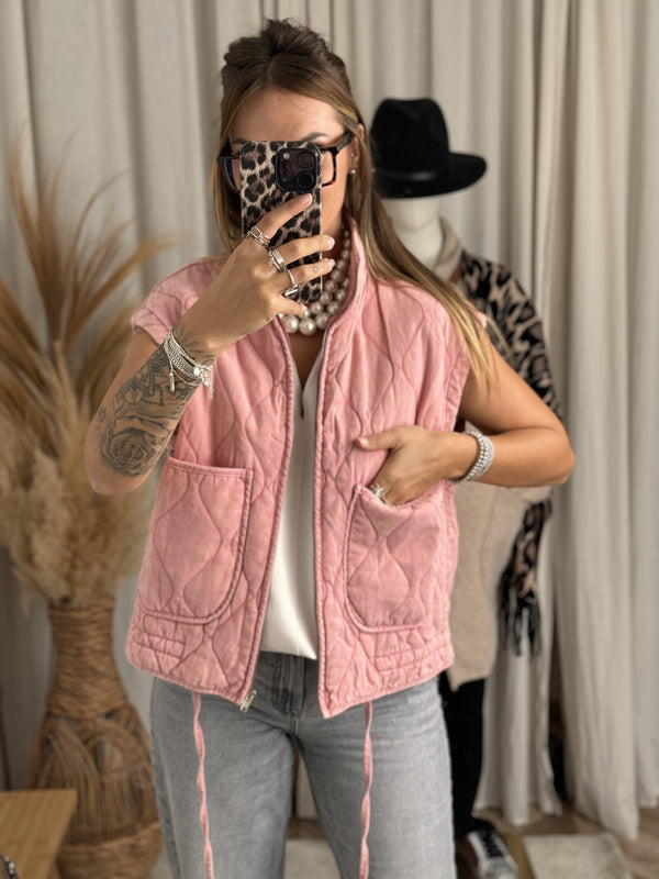 VESTE LUCIE ROSE