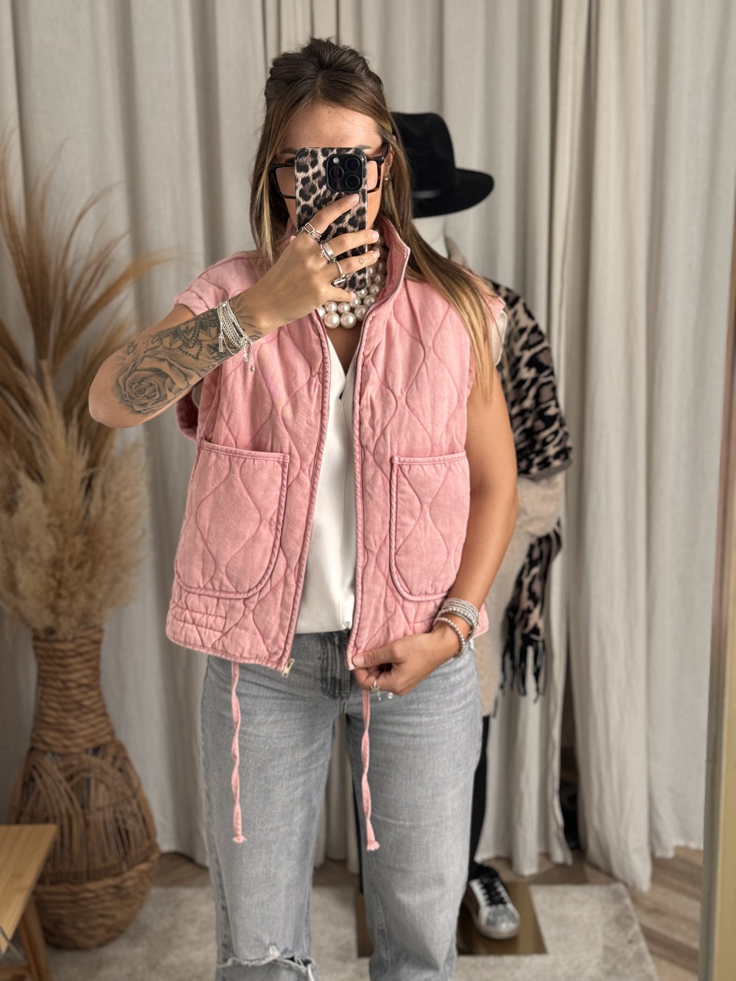 VESTE LUCIE ROSE (Pré-commande expédition le 01/10)