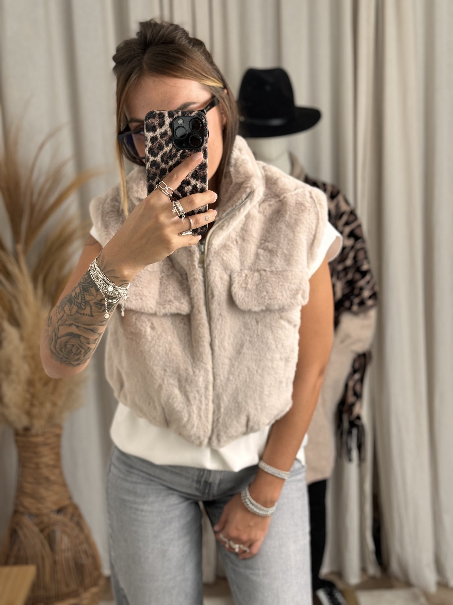 VESTE EVA BEIGE