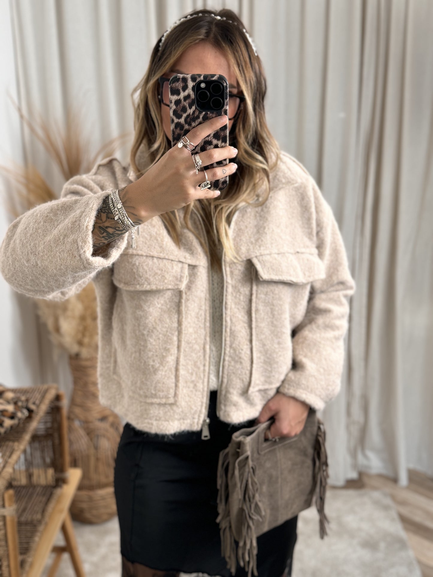 VESTE CAMELIA BEIGE