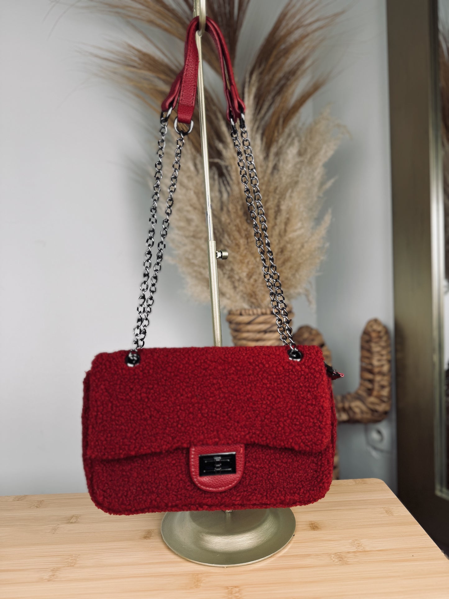 SAC TEDDY ALMA ROUGE