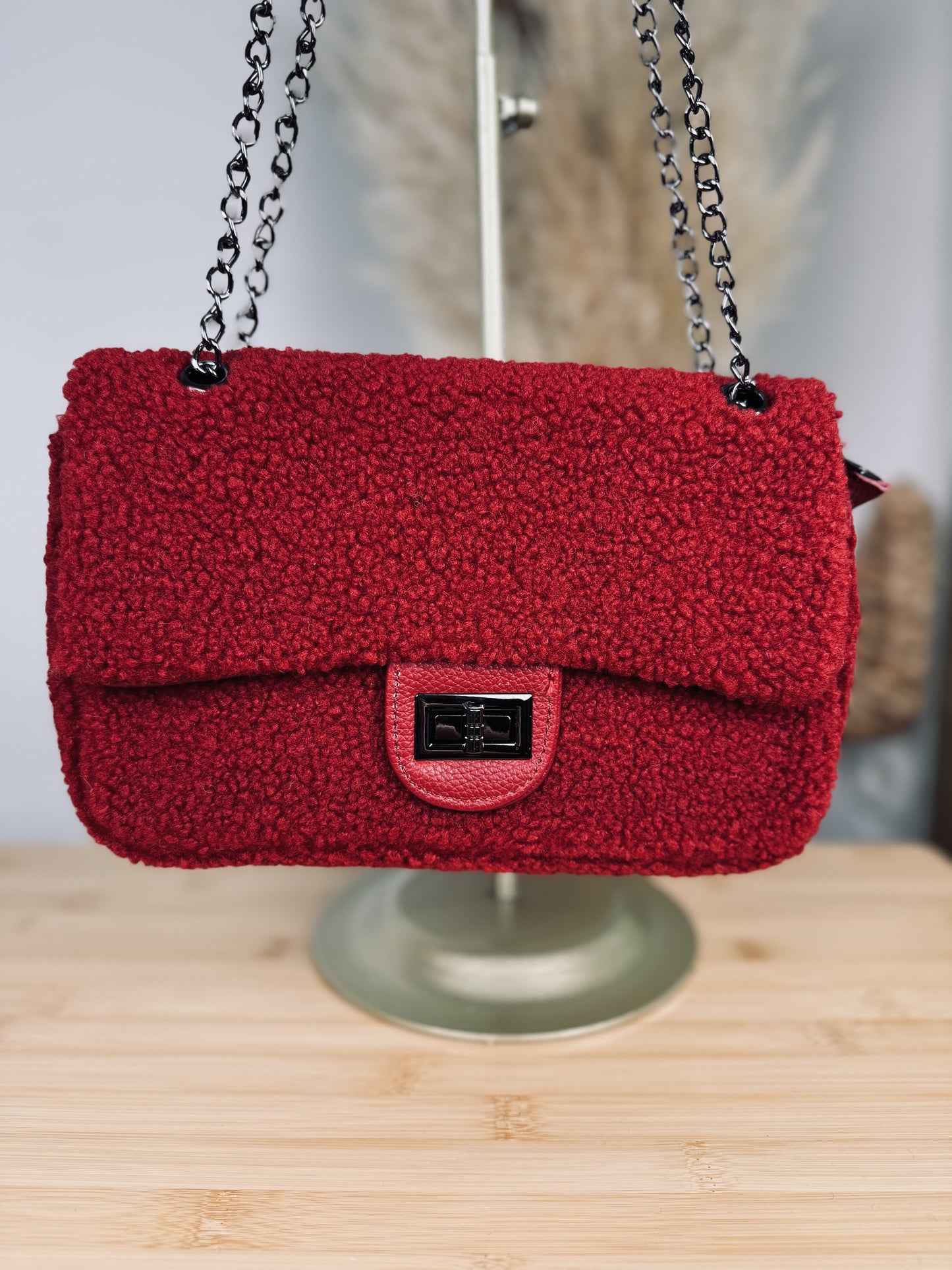 SAC TEDDY ALMA ROUGE