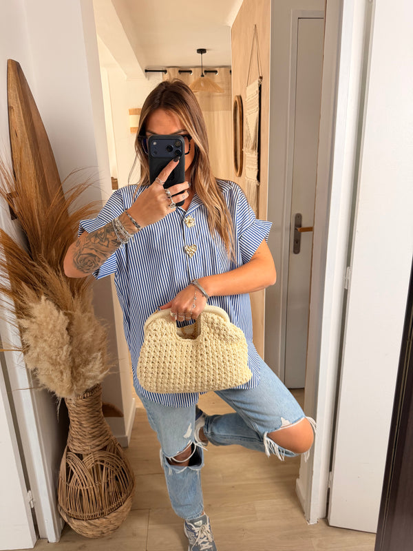 Chemise I Camille bleu