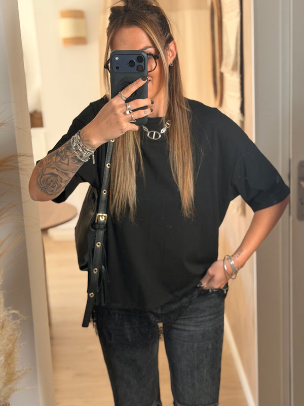 T-shirt I Dentelle noir