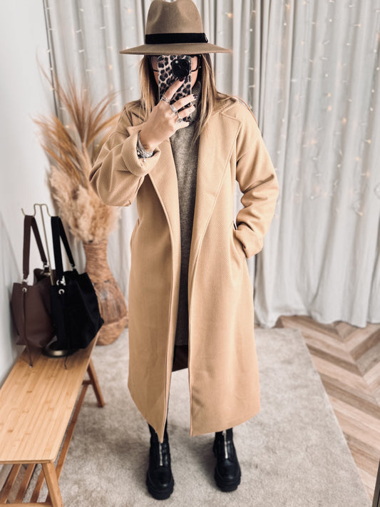 MANTEAU MATIAS CAMEL