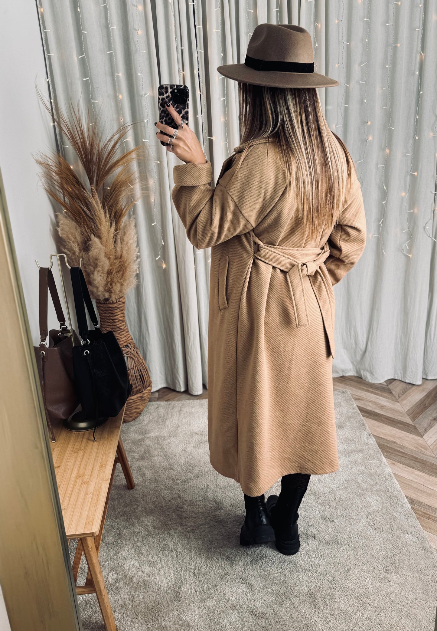 MANTEAU MATIAS CAMEL