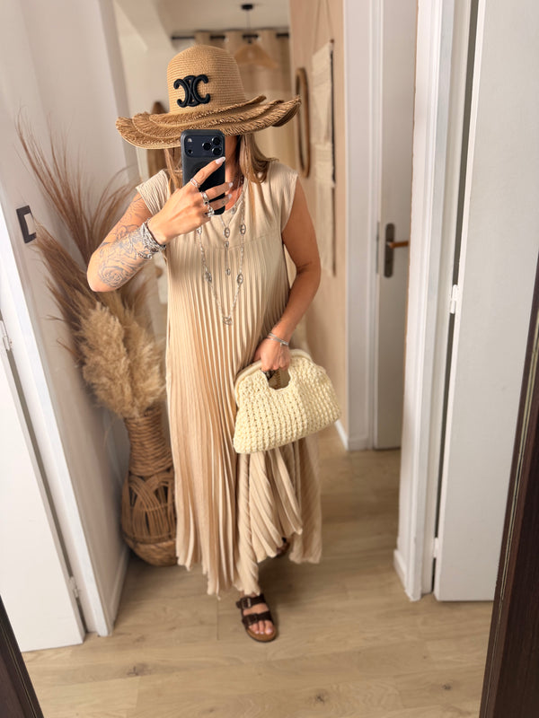 Robe I Solène beige