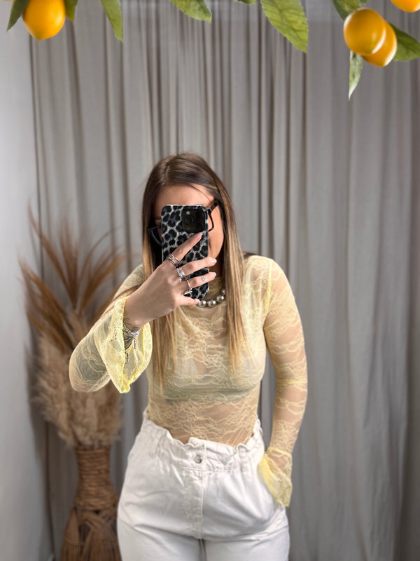 TOP ELY JAUNE 🍋