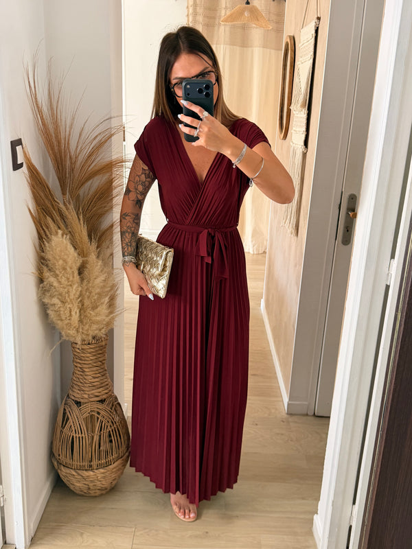 Robe I Alice bordeaux