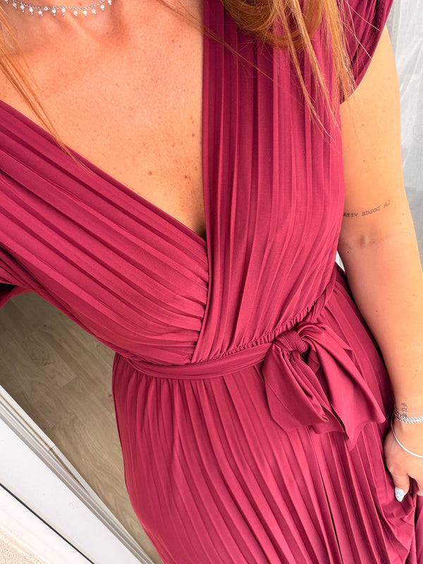 Robe I Alice bordeaux