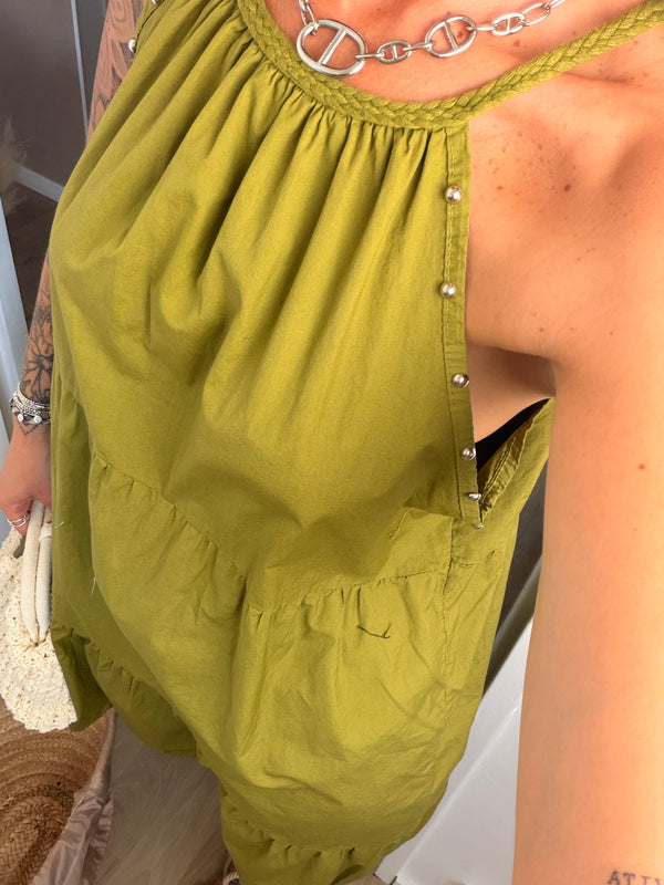 Robe I Giulia vert olive