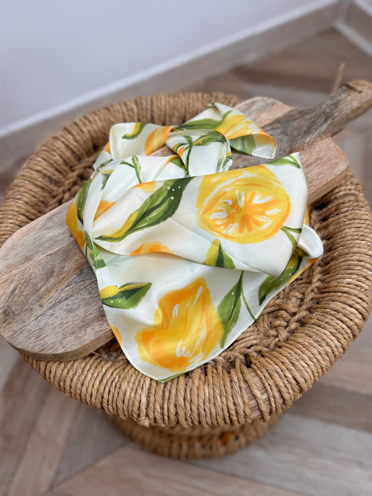 FOULARD CITRON 🍋