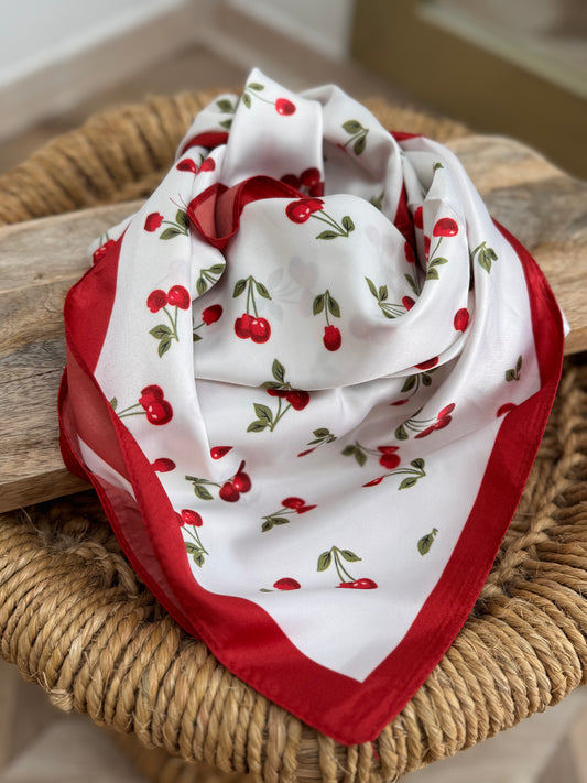 FOULARD CERISES 🍒