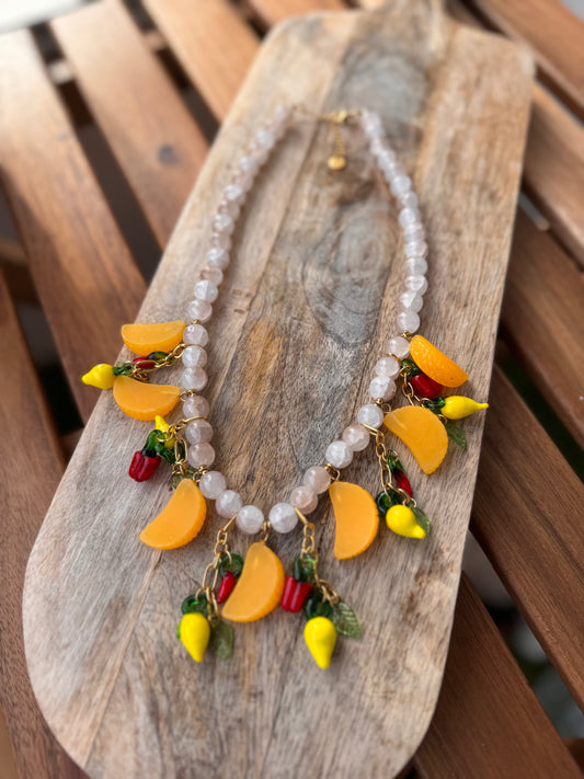 COLLIER CHARMS 🍊