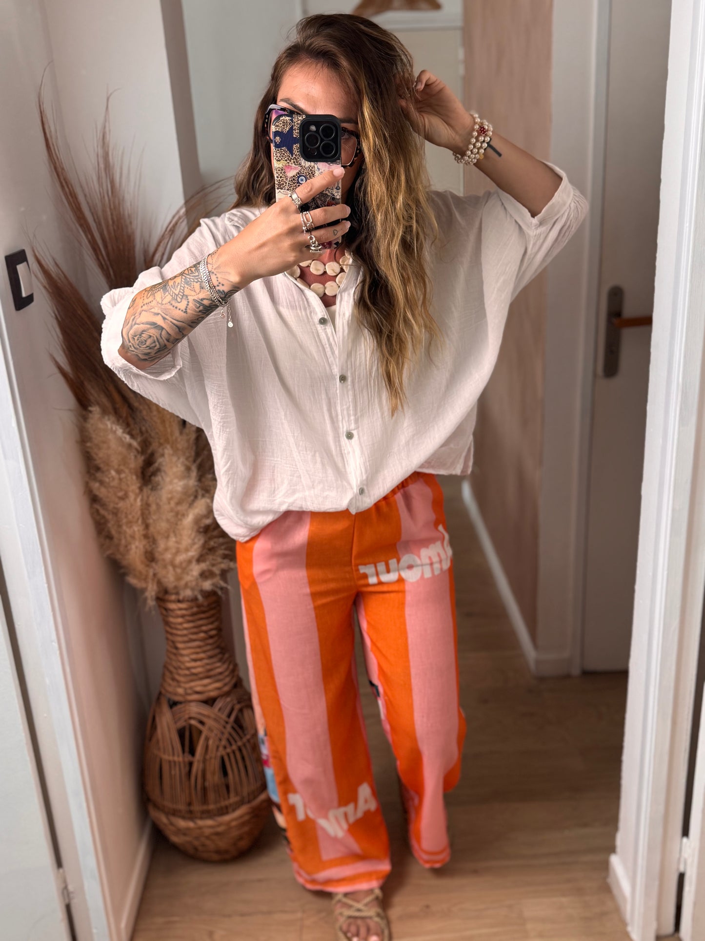 BLOUSE CAPRI BLANCHE