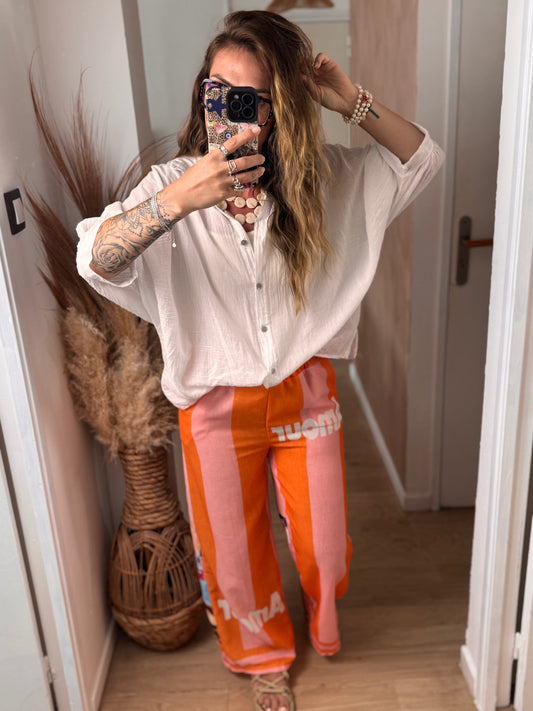 BLOUSE CAPRI BLANCHE