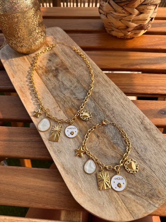 COLLIER AMOUR 🤍