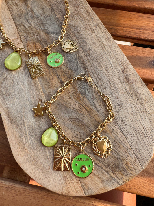 BRACELET AMOUR 💚