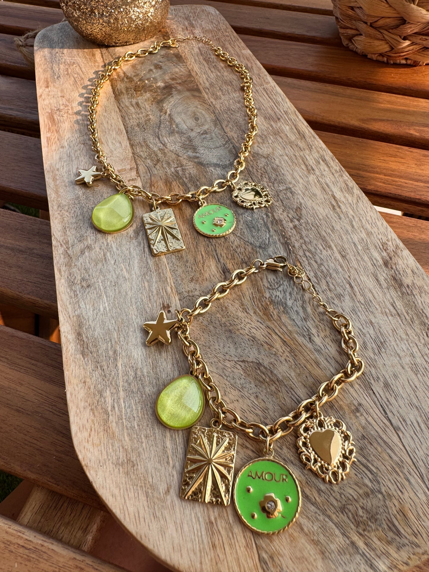 BRACELET AMOUR 💚