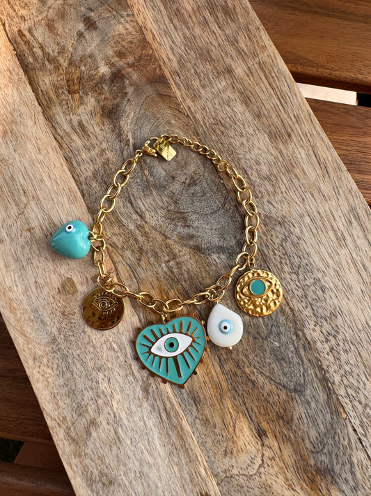 BRACELET CHARMS 🧿💙