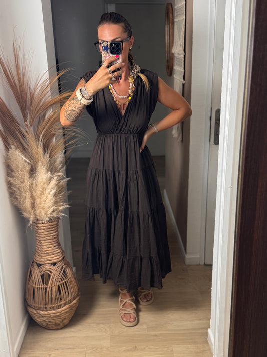 ROBE MARINA CHOCOLAT