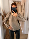 Pull June taupe