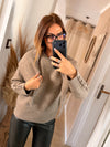 Pull June taupe